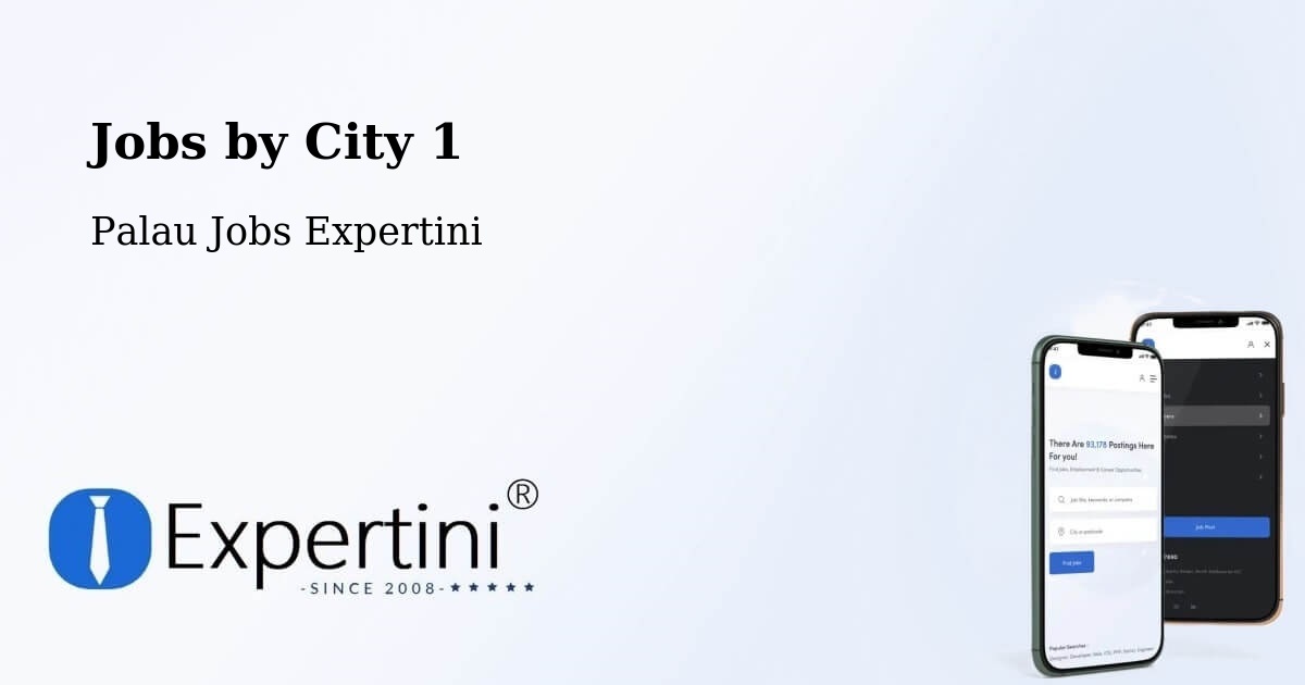 City Jobs in Palau - Expertini